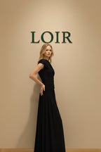 Robe Solène grecque en mousseline