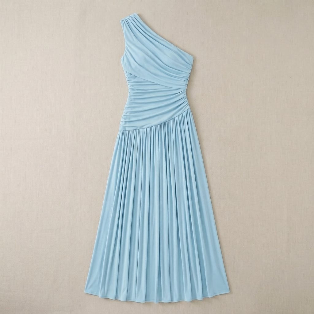 Robe Solène grecque en mousseline