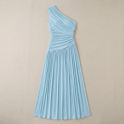 Robe Solène grecque en mousseline