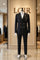 Ensemble Costume Revers Rayé