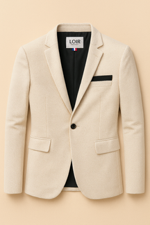 Blazer Jacques Lin de malha grossa