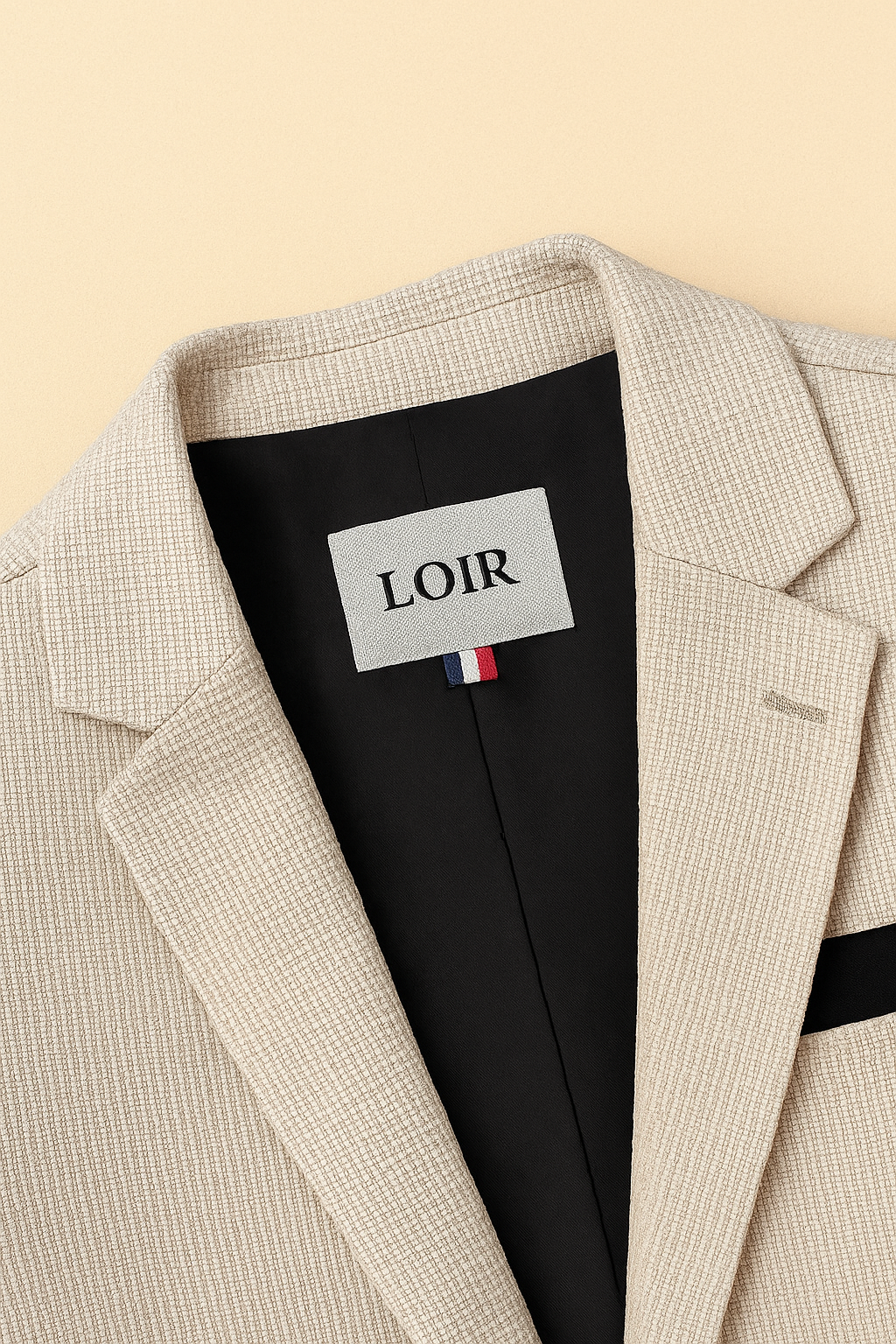 Blazer Jacques Lin de malha grossa