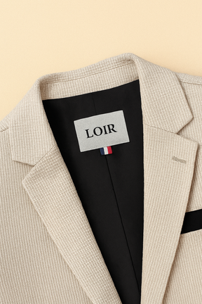 Blazer Jacques Lin de malha grossa