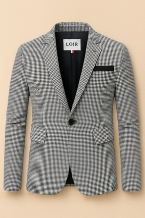 Blazer Jacques Lin de malha grossa
