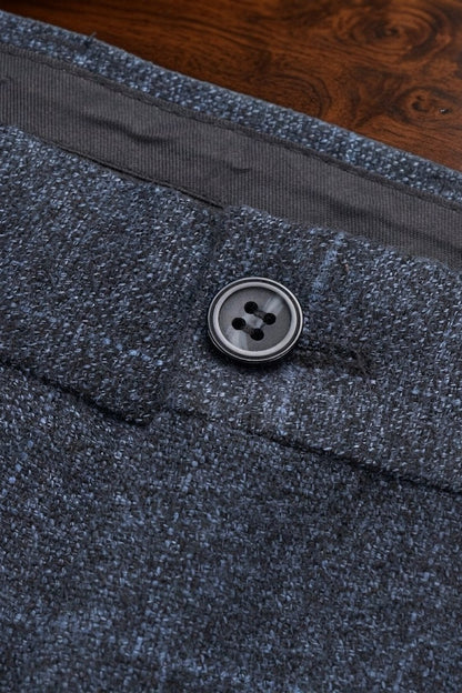 Costume Diplomate à Revers en Bleu à Carreaux Tailoring