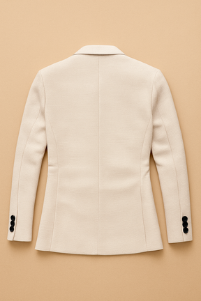 Blazer Jacques Lin de malha grossa