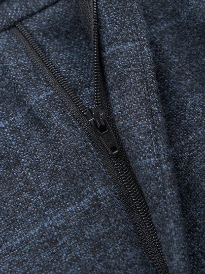 Costume Diplomate à Revers en Bleu à Carreaux Tailoring
