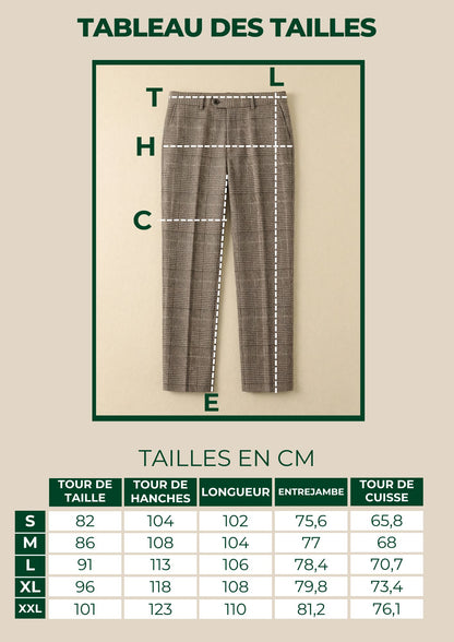 Costume Diplomate à Revers en Pointe Gris à Carreaux Tailoring