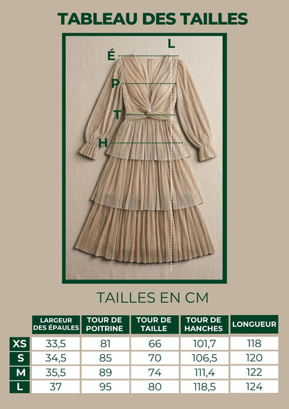 Robe Midi Cocktail à Twist Texturé