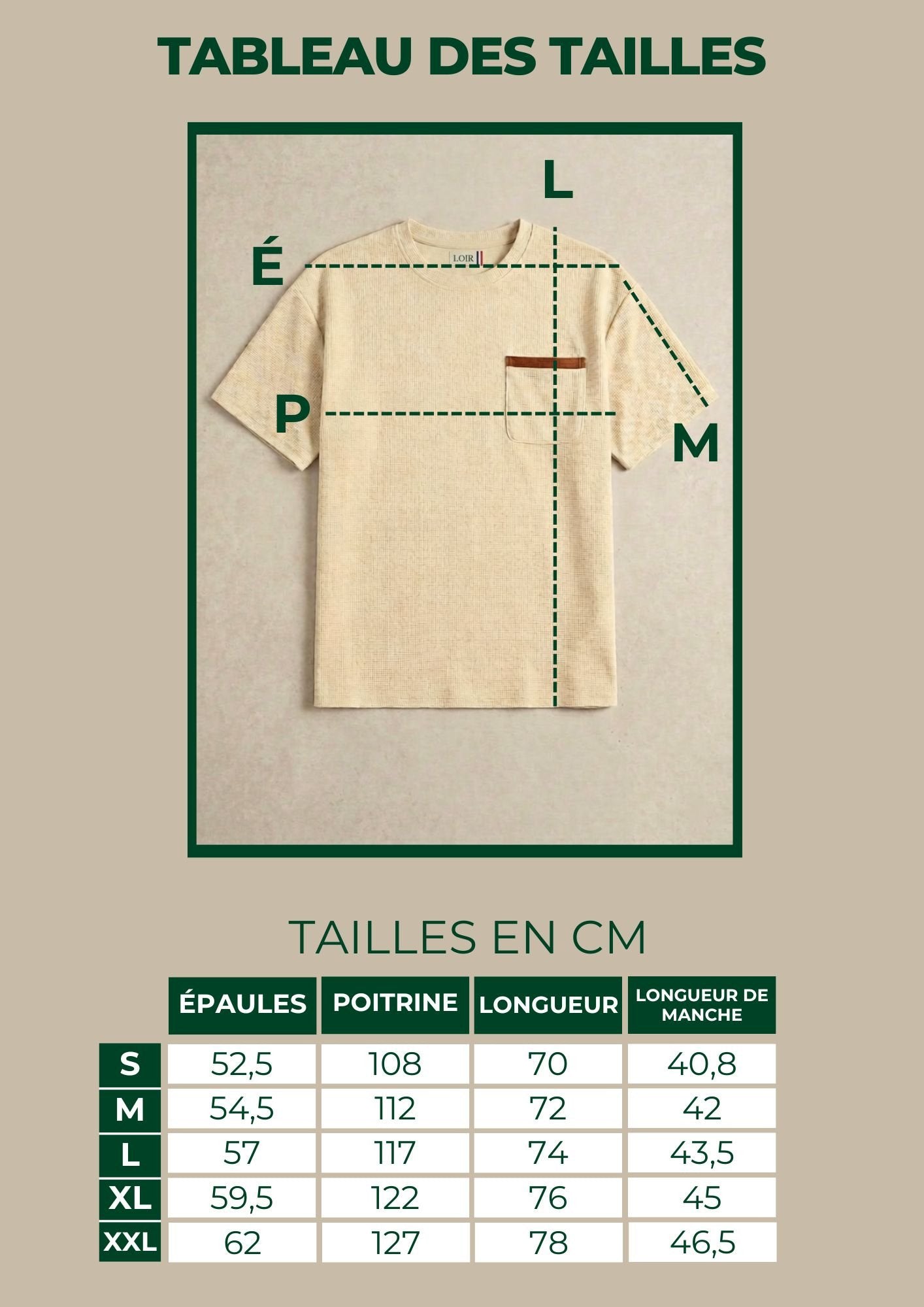 T-shirt Adrien en maille technique avec poche contrastée